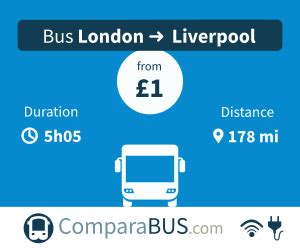cheap coach tickets from london to liverpool